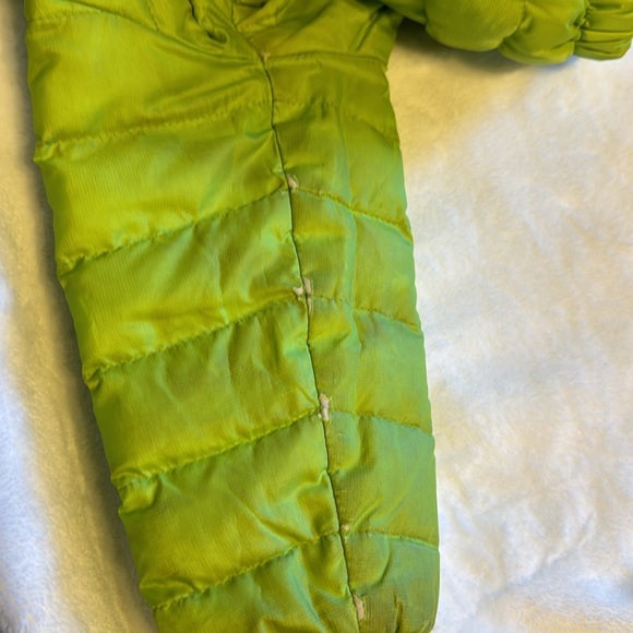 Patagonia Baby Reversible Down Sweater Hoody Insulated Jacket   6-12 monts - Picture 7 of 12